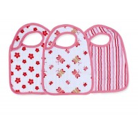 Набор 3 слюнявчиков Aden&Anais Princess Posie