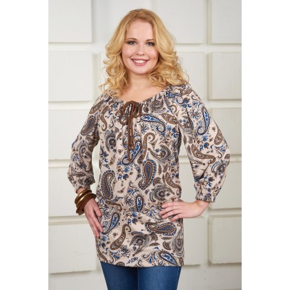 Платье-туника для беременных и кормящих АУГУСТА-2 Bambinomania