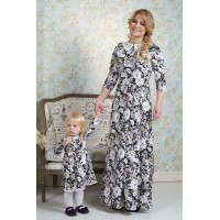 Платья для мамы "Валенсия" и для дочки "Сильви" Bambinomania