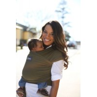 Трикотажный слинг-шарф Boba Wrap расцветка Dark Green