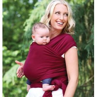 Трикотажный слинг-шарф Boba Wrap расцветка Sangria