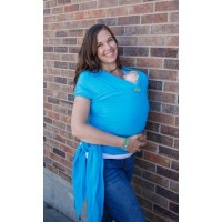 Трикотажный слинг-шарф Boba Wrap расцветка Turquoise