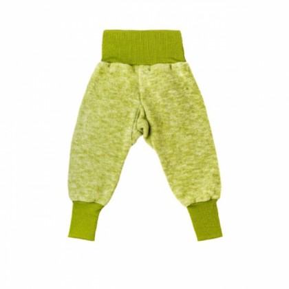 Штаны из шерстяного флиса Cosilana Зеленый меланж