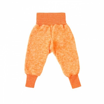 Штаны из шерстяного флиса Cosilana Оранжевый меланж