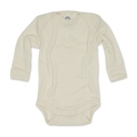 Боди из шелко-шерсти Cosilana натуральный