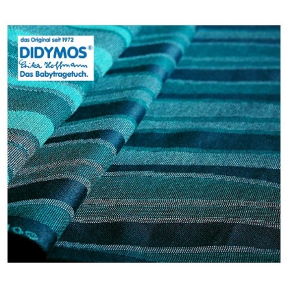Слинг-шарф Didymos Waves Aqua (Хлопок)