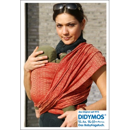 Слинг-шарф Didymos Indio Rubin-Mandarine