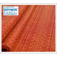 Слинг с кольцами Didymos Indio Rubin-Mandarine