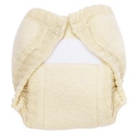 Пеленальные штанишки из сваляной шерсти с липучками Disana