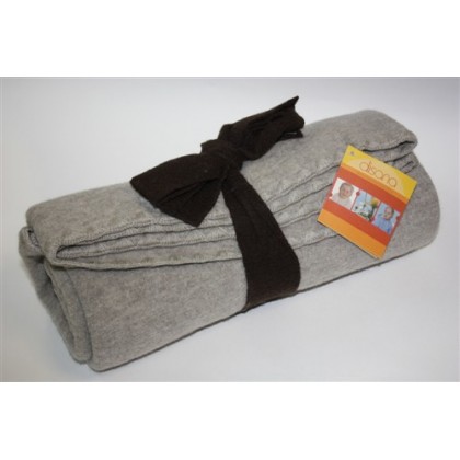 Одеяло детское шерстяное Disana, цвет серый