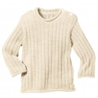 Джемпер с застёжкой на плече Disana, цвет Натуральный