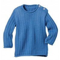 Джемпер с застёжкой на плече Disana, цвет Синий