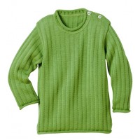 Джемпер с застёжкой на плече Disana, цвет Зеленый