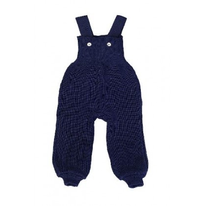 Полукомбинезон из шерстяного трикотажа Disana цвет Темно-синий