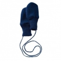 Варежки из сваляной шерсти Disana Темно-синие