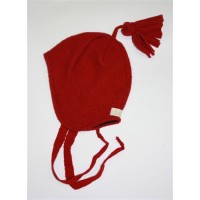 Шапочка детская из свалянной шерсти Disana Красная