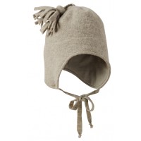 Шапочка детская из свалянной шерсти Disana Серая
