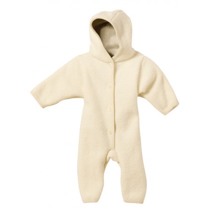 Комбинезон из свалянной шерсти Disana, цвет натуральный