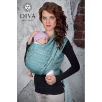 Слинг-шарф Diva Milano, Etna Mare со льном