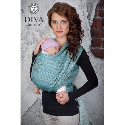 Слинг-шарф Diva Milano, Etna Mare со льном