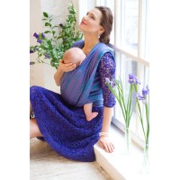 Слинг-шарф Diva Milano Flora Pavone с коноплей