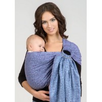 Слинг с кольцами Diva Basico Celeste