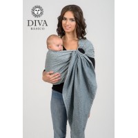 Слинг с кольцами Diva Basico Argento