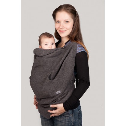 Слингонакидка из шерсти Diva Outerwear Taupe