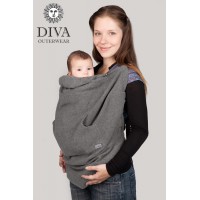 Слингонакидка из шерсти Diva Outerwear Nebbia