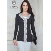 Кардиган для кормящих и беременных Diva Nursingwear Enrica, цвет Grafite