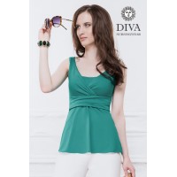 Топ для кормящих и беременных Diva Nursingwear Alba, цвет Smeraldo