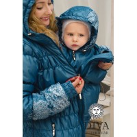 Слингокуртка зимняя 3 в 1 Diva Outerwear Azzurro