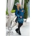 Слингокуртка зимняя 3в1 Diva Outerwear Azzurro