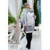 Слингокуртка зимняя 3в1 Diva Outerwear Bianco