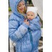 Слингокуртка зимняя 3в1 Diva Outerwear Celeste