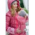Слингокуртка зимняя 3в1 Diva Outerwear Corallo