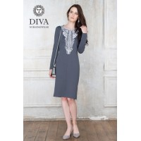 Платье для кормящих и беременных Diva Nursingwear Carmela цвет Grafite