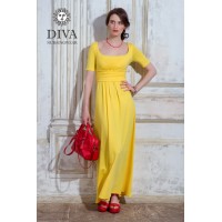 Платье для беременных и кормящих Diva Nursingwear Stella Maxi, цвет Limone