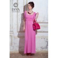 Платье для беременных и кормящих Diva Nursingwear Stella Maxi, цвет Rose
