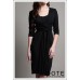 Платье для кормящих DOTE Madison, черное