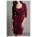 Платье для кормящих DOTE Madison, бургунди