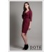 Платье для кормящих DOTE Madison, бургунди