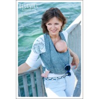 Слинг с кольцами Ellevill Paisley Ink (с бамбуком)