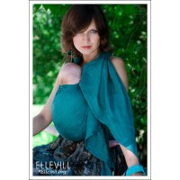 Слинг-шарф Ellevill Paisley Smaragd (С бамбуком)