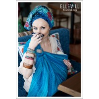 Слинг с кольцами Ellevill Zara Arthur (Со льном)