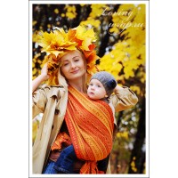 Слинг-шарф Ellevill Zara Curry  (Хлопок)