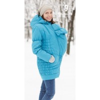 Слингокуртка зимняя мембранная Fantino's ДЖЕННИ бирюзовая 3 в 1