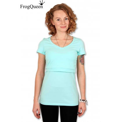 Футболка для кормящих Basic Mint Frogqueen