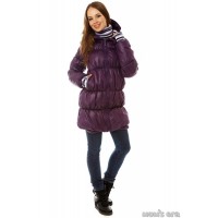 Слингокуртка зимняя ТАЙРА, цвет сливовый