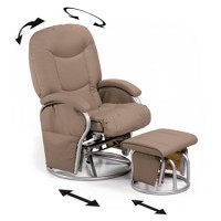 Кресло для отдыха и кормления Hauck Metal Glider, цвет cream